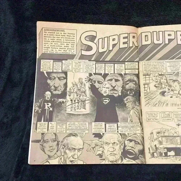 Mad Magazine  #208 1979- Superman-Battlestar Galactica - Picture 6 of 7